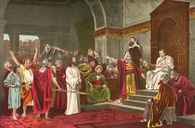 Christ before Pilate by Mihály Munkácsy